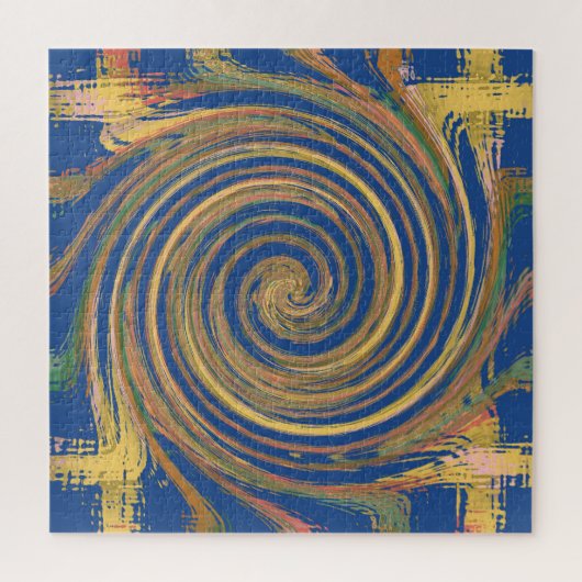 Colorful Weave Twirl Pattern Legpuzzel (Verticaal)