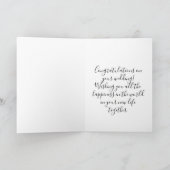 Colorful Wedding Cake-creditcard Kaart (Binnen)