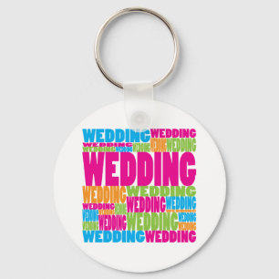Colorful Wedding Sleutelhanger