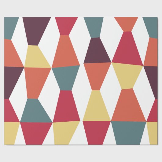 Colorful Wedges 161214a Cadeaupapier (Zoom)