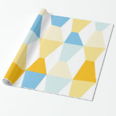 Colorful Wedges 161214b Cadeaupapier (Uitgerold)