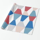 Colorful Wedges 161214d Cadeaupapier (Uitgerold)