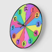 Colorful Wedges Kinder klok (Hoek)