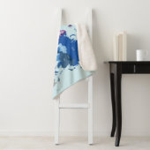 Colorful Wereldkaart Baby Blanket Sherpa Deken (In situ)