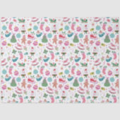 Colorful Whimsical Christmas Tissuepapier (Voorkant)