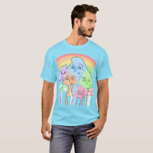 Colorful Whimsical Creatures T-Shirt