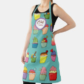 Colorful Whimsical Desserts Editable Schort (Insitu)