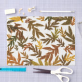 Colorful Whimsical Herfst Autumn Rustic Leaves Tissuepapier (Craft)