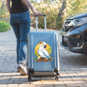 Colorful White Cockatoo Sticker (Koffer Insitu)