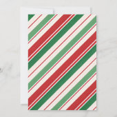 Colorful White Elephant Christmas Holiday Party Kaart (Achterkant)