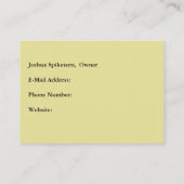 Colorful Wholesale Cacti Visitekaartje (Achterkant)