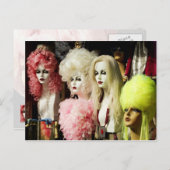 Colorful Wigs Briefkaart (Voorkant / Achterkant)