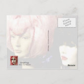 Colorful Wigs Briefkaart (Achterkant)