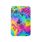 Colorful Wild Cheetah Tye Dye Pattern Badmat (Voorkant Verticaal)
