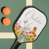 Colorful Wild Flowers Country Botanische Name Pickleball Paddle