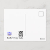 Colorful Wild Flowers Happy Birthday Briefkaart (Achterkant)