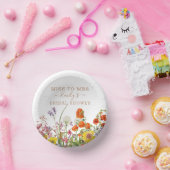 Colorful Wild Flowers Miss to Mrs Vrijgezellenfees Papieren Kommen (Feest)