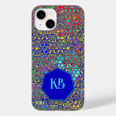 Colorful Wild Geometric Waterverf Art Case-Mate iPhone Case (Achterkant)