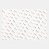 Colorful Wildflower Birthday Inpakpapier Vel (Voorkant)