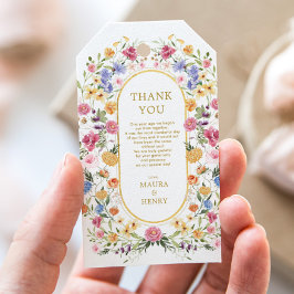 Colorful Wildflower Garden Wedding Party Favors Cadeaulabel