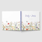 Colorful Wildflower Wedding Gastenboek (Volledig)