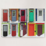 Colorful Winter Doors Modern Building Collage Legpuzzel<br><div class="desc">Deze leuke en kleurrijke puzzel van de puzzel bevat een collage van winterdeuren #deuren #winter #house #building #vintage #reis #landscape #schilderachtig #outdoor #jigzaag #puzzle #jigsawpuzzle #giften #pret #stockingstuffers #games #cadeau #kermas #feestdagen #jarig</div>