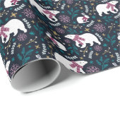 Colorful Winter Wonderland Cadeaupapier (Rol Hoek)