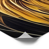 Colorful Wolf Howl Poster (Hoek)