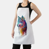 Colorful Wolf Schort (Insitu)