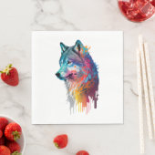 Colorful Wolf Servet (Insitu)