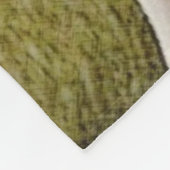 Colorful Wolf Standing Fleece Deken (Hoek)