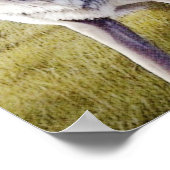 Colorful Wolf Standing Poster (Hoek)