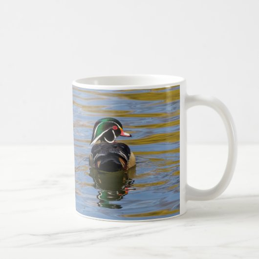 Colorful Wood Duck Koffiemok (Rechts)