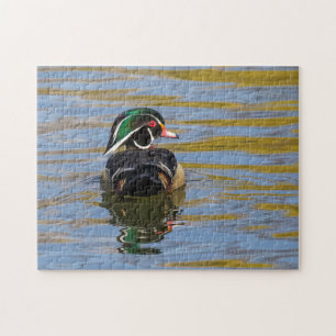 Colorful Wood Duck Legpuzzel