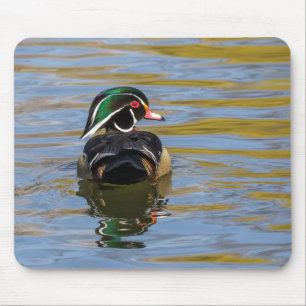 Colorful Wood Duck Muismat