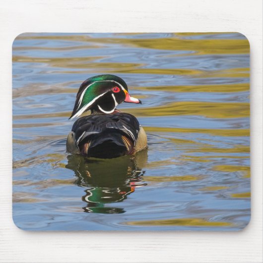 Colorful Wood Duck Muismat (Voorkant)