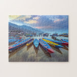Colorful Wooden Boats Phewa Lake Nepal Revel Legpuzzel<br><div class="desc">Dit reisontwerp is voorzien van kleurrijke houten boten op het Phewa-meer in Nepal #reis #avontuur #nepal #nepal #outdoor #platteland #landmark #toerisme #natuur #landschap #geschenk #geschenk #puzzle #puzzles #jigzaag #jigsawpuzzle #plezier #games #berg #berg #berg #bergscape #boot #transport #transport #transport #transport #transport # #vakantie #vakantie #vakantie #vakantie #vakantie #interdoor Energy #reflection #tranquil...</div>