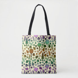 Colorful Woodland Creatures Tas