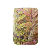 Colorful Woodland Ferns Floral Badmat (Voorkant Verticaal)