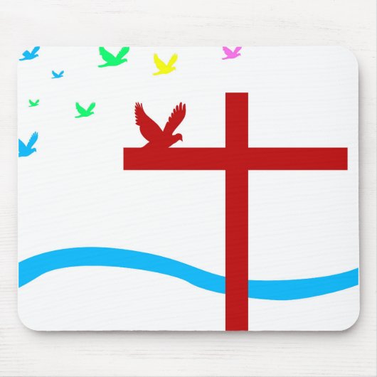 Colorful World Pad Muismat (Voorkant)