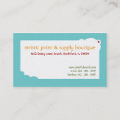 Colorful World-Visitekaartjes Visitekaartje (Achterkant)