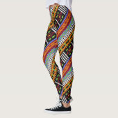 Colorful Woven Design Leggings (Links)