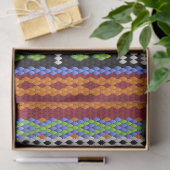Colorful Woven Design Tissuepapier (Geschenk)