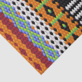 Colorful Woven Design Tissuepapier (Detail)