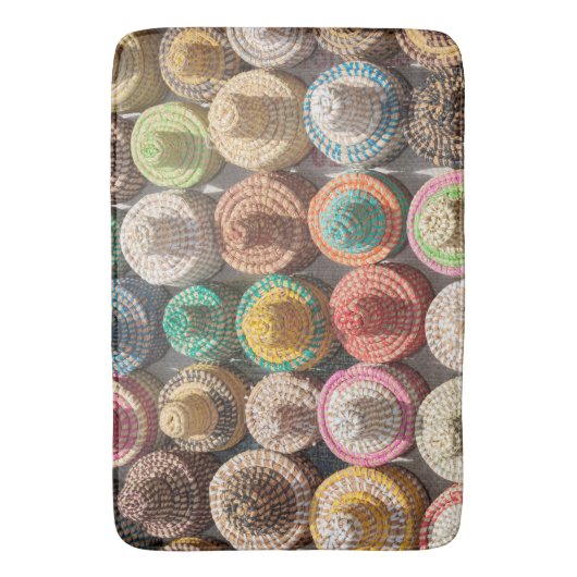 Colorful Woven Petten Badmat (Voorkant Verticaal)