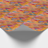 Colorful wrapping paper cadeaupapier (Hoek)