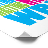 Colorful writer poster (Hoek)