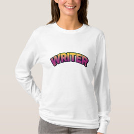 Colorful Writer T-shirt