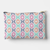 Colorful X geometric ikat-style vertical pattern Etui (Achterkant)