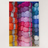 Colorful Yarn Jigzaag Puzzle Legpuzzel (Verticaal)